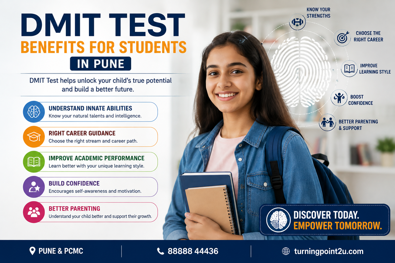 DMIT test benefits for students explained for parents in Pune